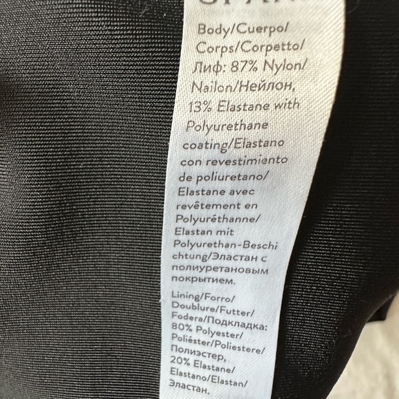 SPANX Black High-Waisted Leggings - Picture 2 of 7